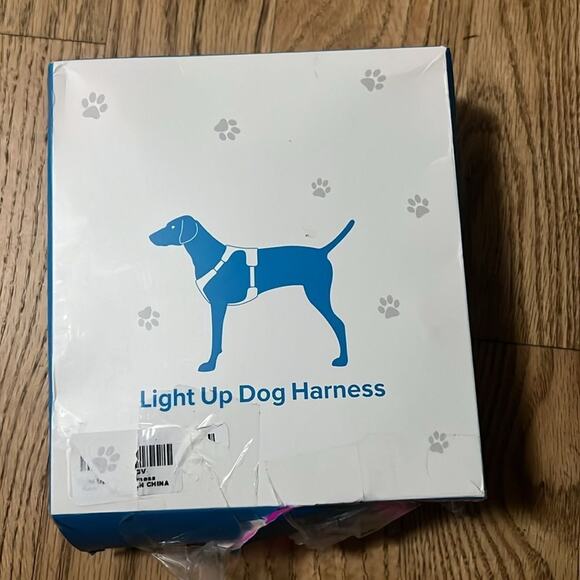 LIGHT UP DOG HARNESS LED NO PULL DOG SIZE XS - Picture 3 of 5